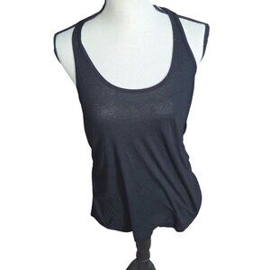 Victorias Secret Black Racerback Tank Top L*NWOT